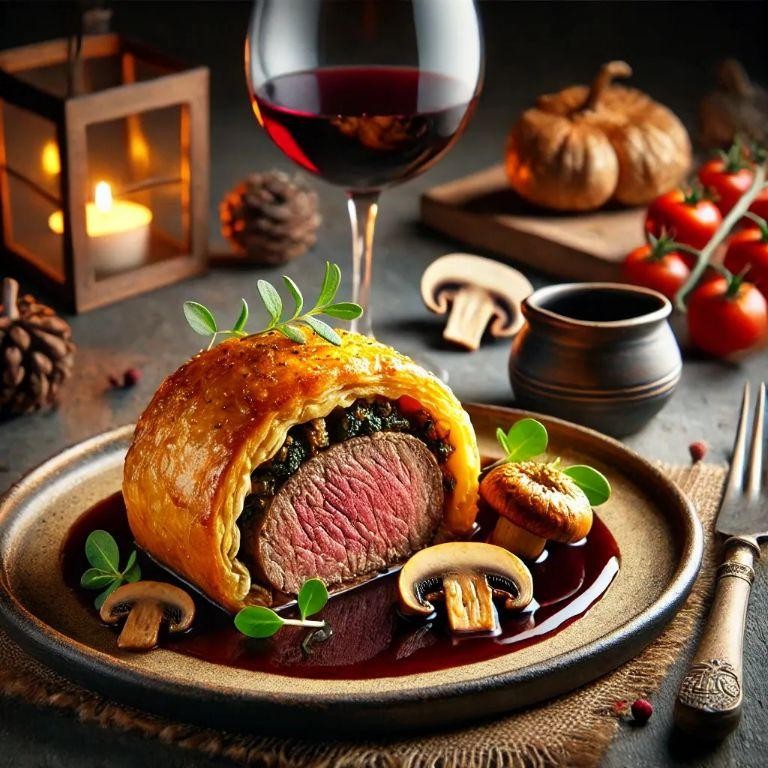 Waitrose Beef Wellington with Red Wine Jus