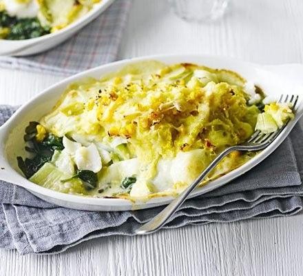 Waitrose Smoked Haddock and Leek Gratin