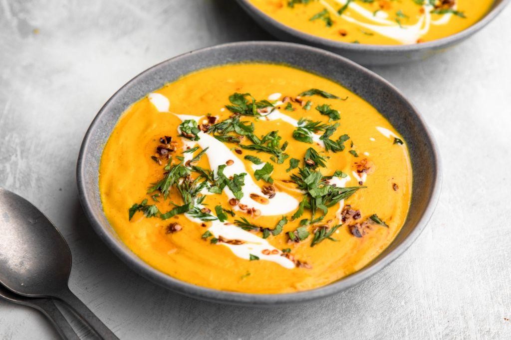 Waitrose Spiced Carrot and Coconut Soup