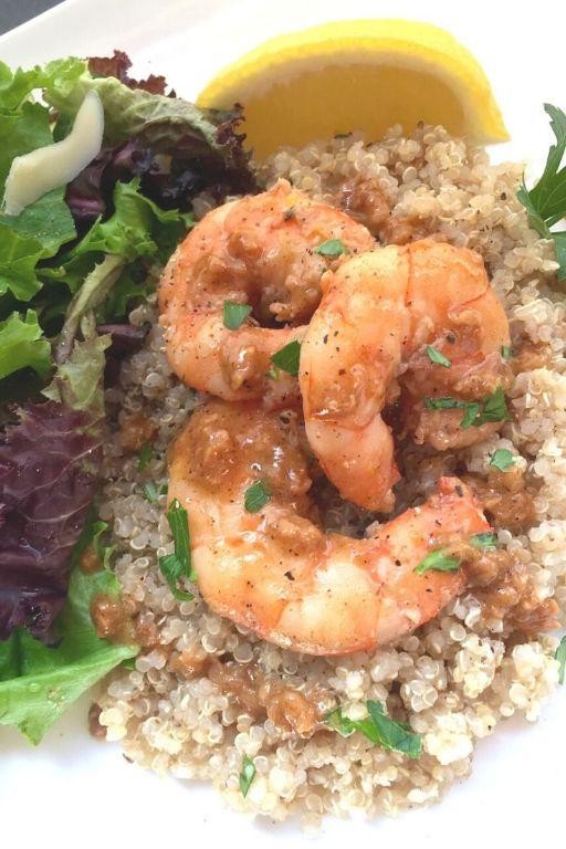 Weight Watchers Crock Pot Lemon Garlic Shrimp