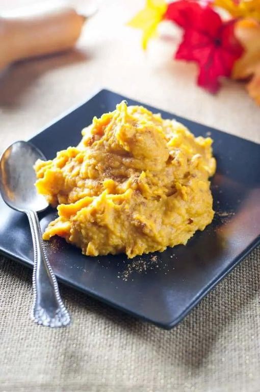 Whipped Hubbard Squash with Cinnamon