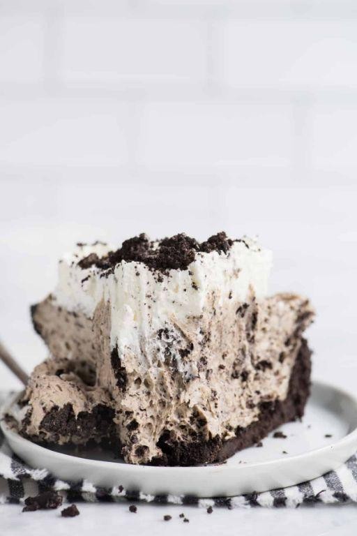 White Chocolate Oreo Pie