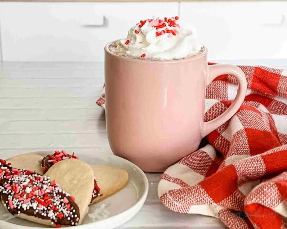 White Chocolate Raspberry Latte