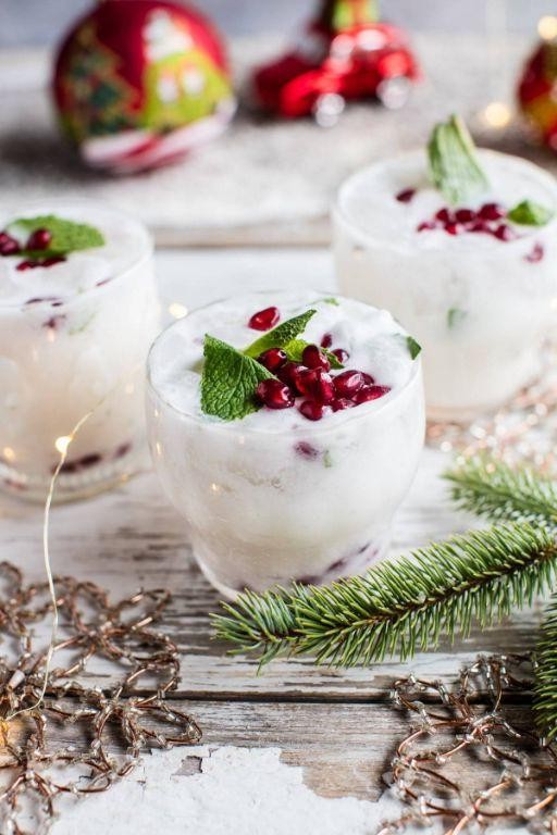 White Christmas Coconut Shot