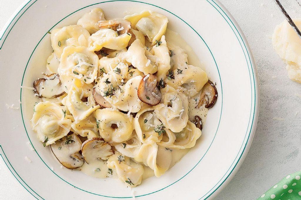White Wine Mushroom Tortellini