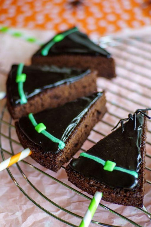 Wicked Witch Hat Brownies