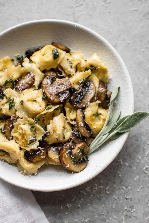 Wild Mushroom and Sage Tortellini