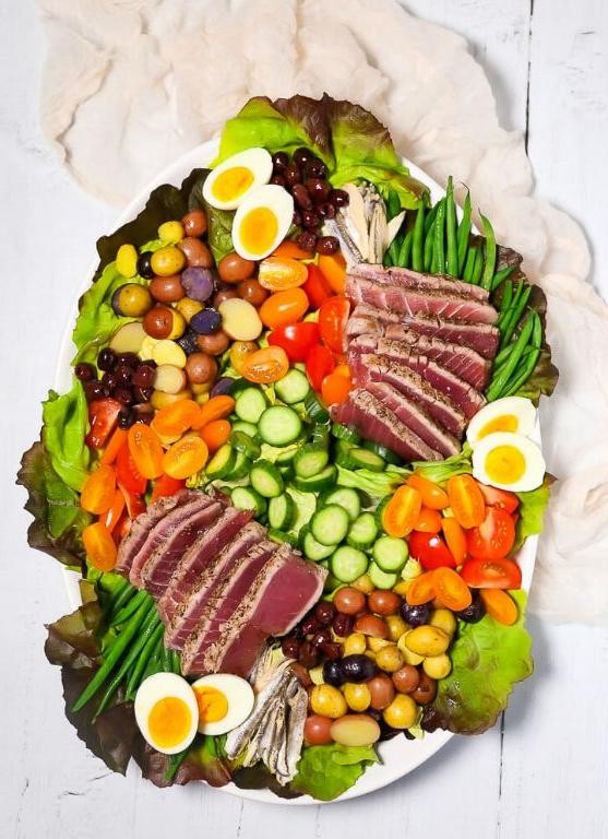 Yellow Tail Tuna Nicoise Salad