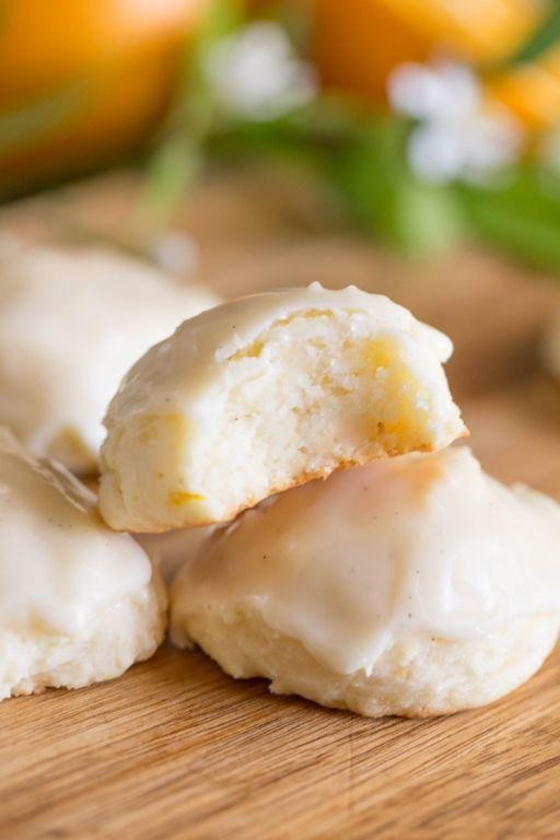 Zesty Italian Orange Ricotta Cookies