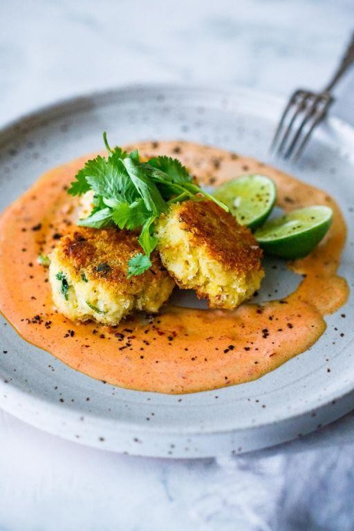 Zesty Lime Clam Cakes