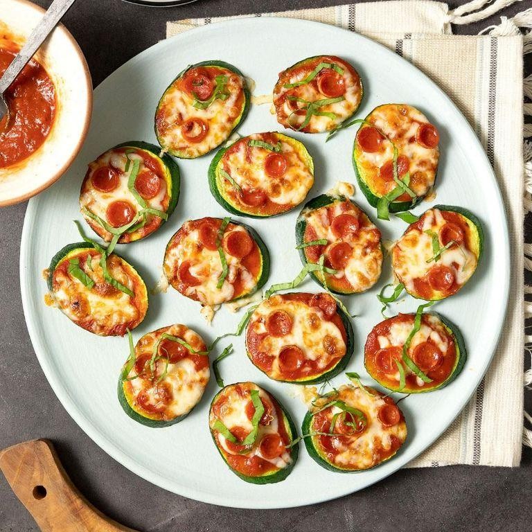 Zucchini Pizza Bites