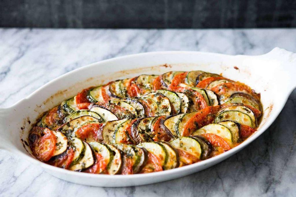 Zucchini and Eggplant Casserole