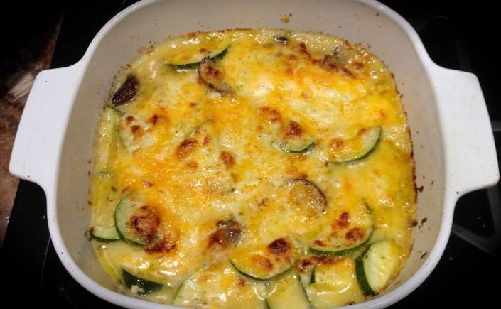Zucchini and Mushroom Casserole