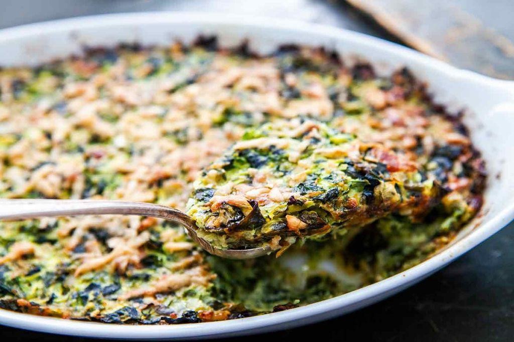 Zucchini and Spinach Casserole