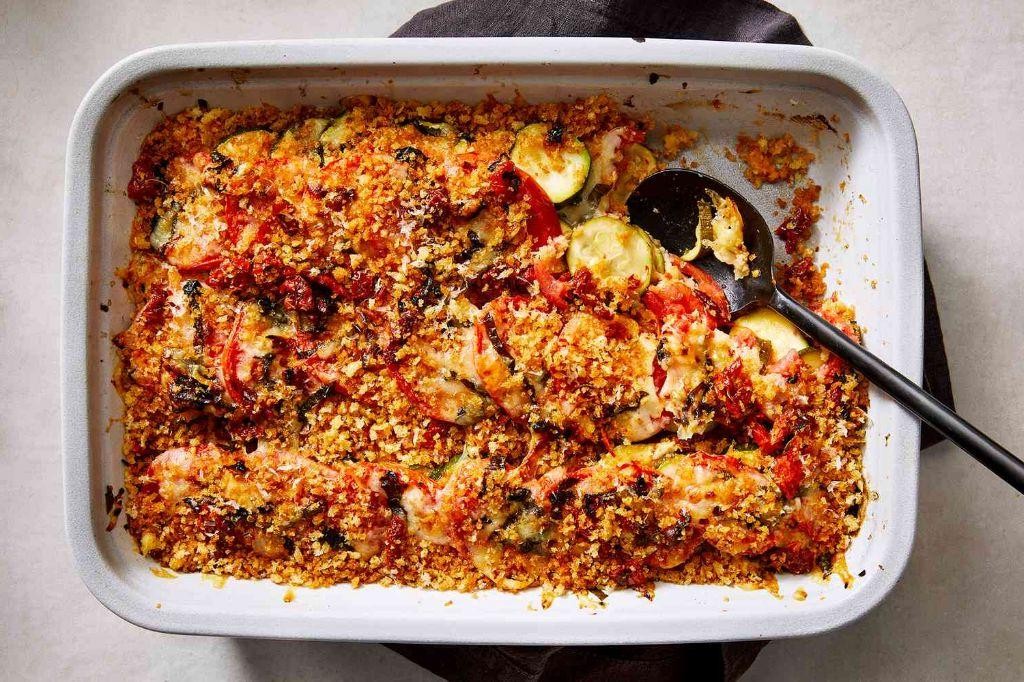 Zucchini and Tomato Casserole